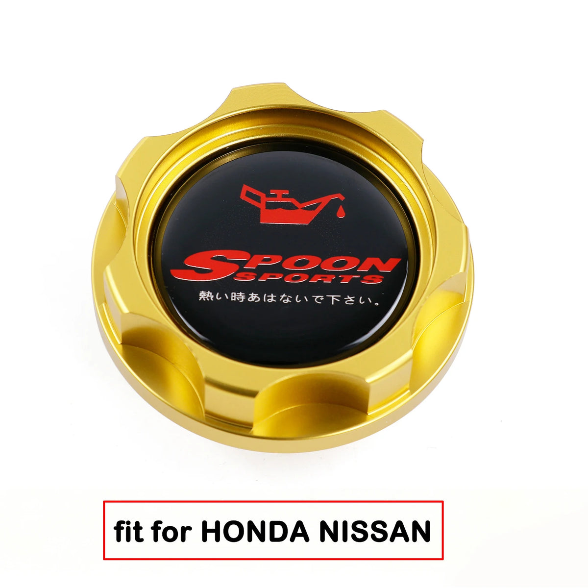 Honda Spoon Sports Style Aluminum Engine Oil Filler Cap JDM Tuning Accessory