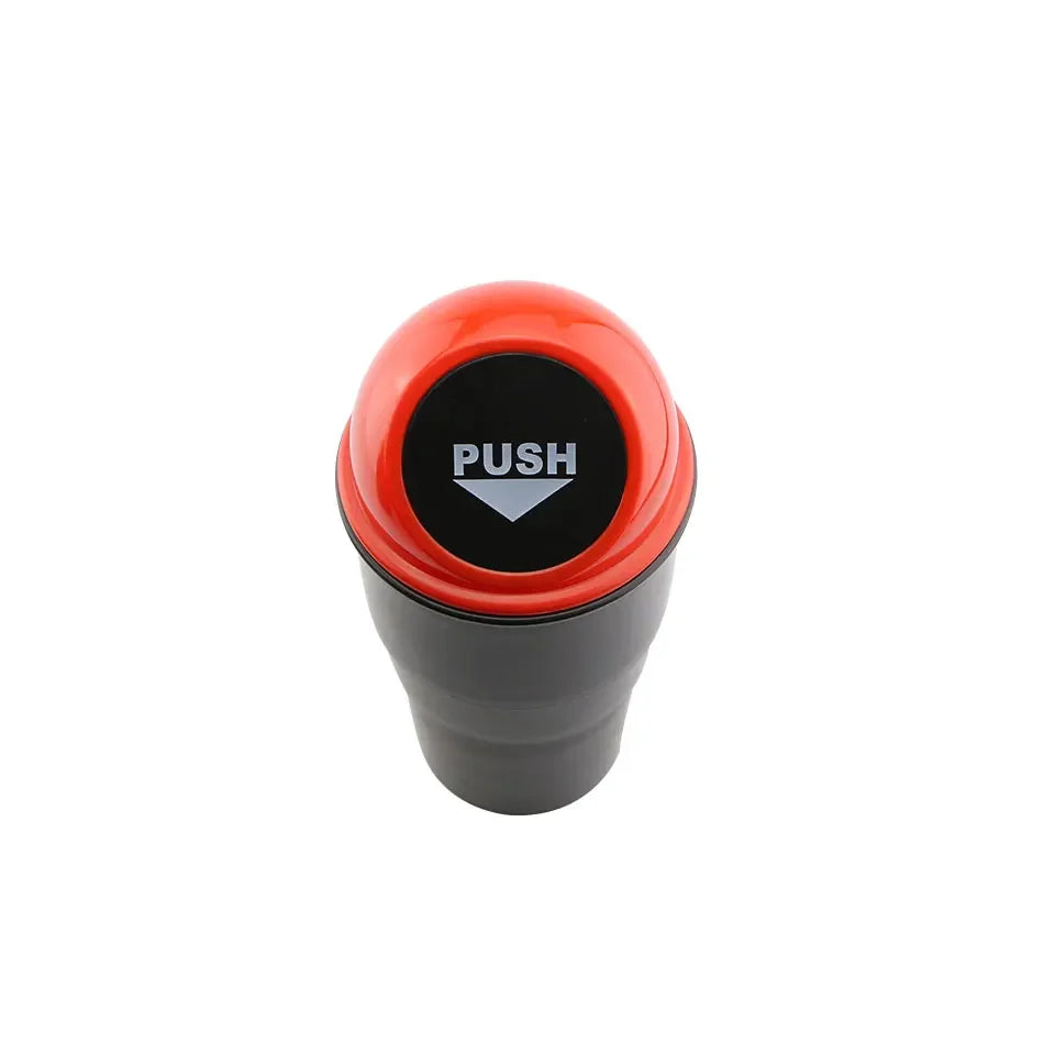 Universal Car Trash Can Garbage Bin Holder Rubbish Box Auto Organizer