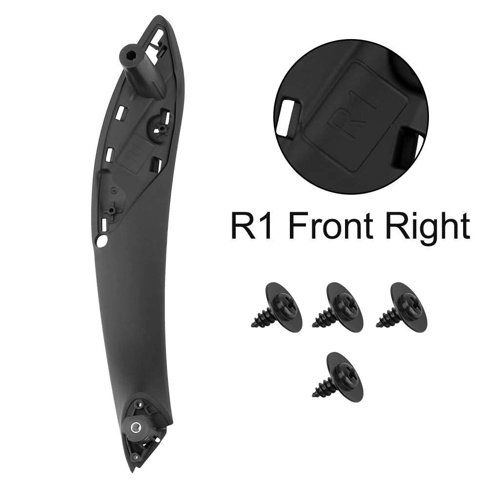 Black Interior Door Handle Pull Trim Cover for BMW F30 F31 F32 F34 F35 F80