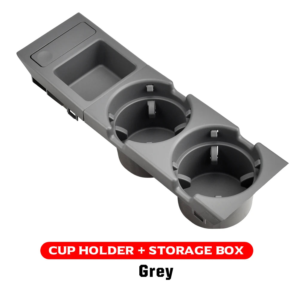 Front Center Console Storage Box Cup Coin Holder for BMW 3 Series E46 1998-2006