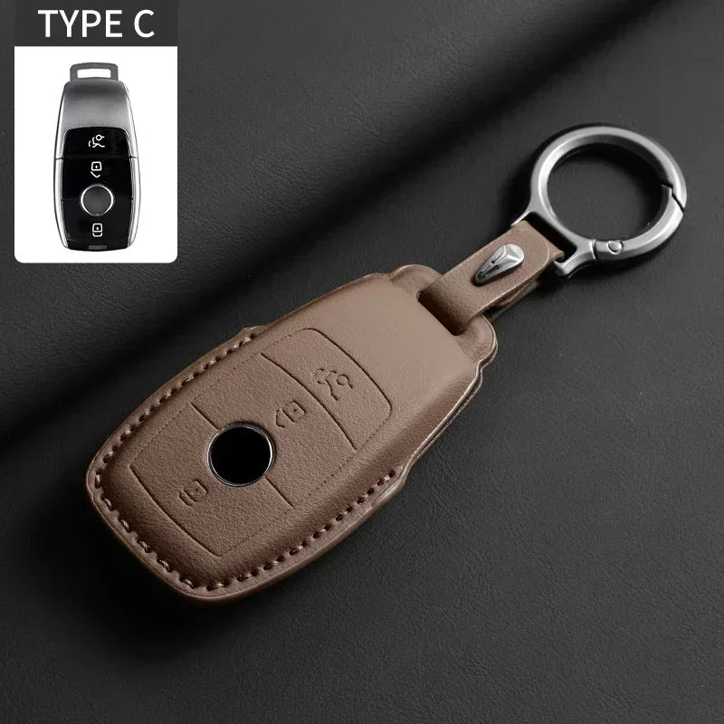 Smart Key Case Cover for Mercedes-Benz A, B, C, E, S-Class