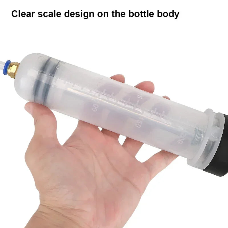 200cc Automotive Oil Fluid Extractor Pump Brake Bleeder Syringe Tool