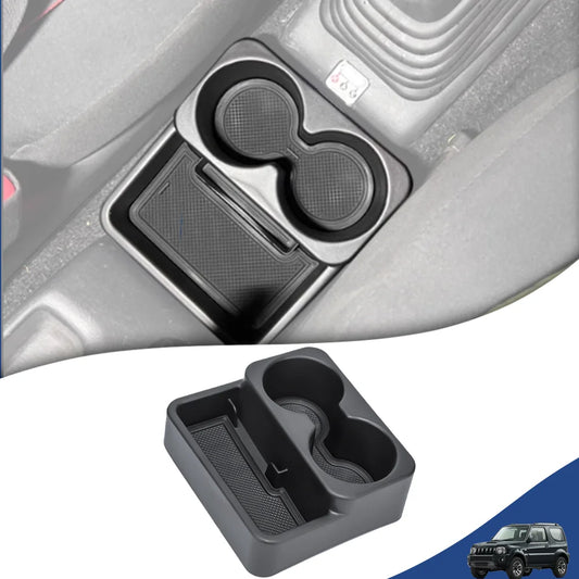 Center Console Gear Shift Storage Box with Cup Holder for Suzuki Jimny 1998–2018