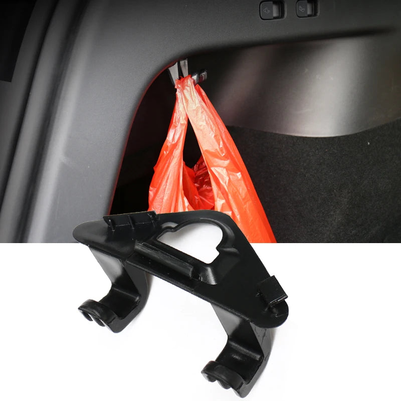 Rear Trunk Hook Storage Holder for Tesla Model Y 2024 Grocery Bag Umbrella Hanger