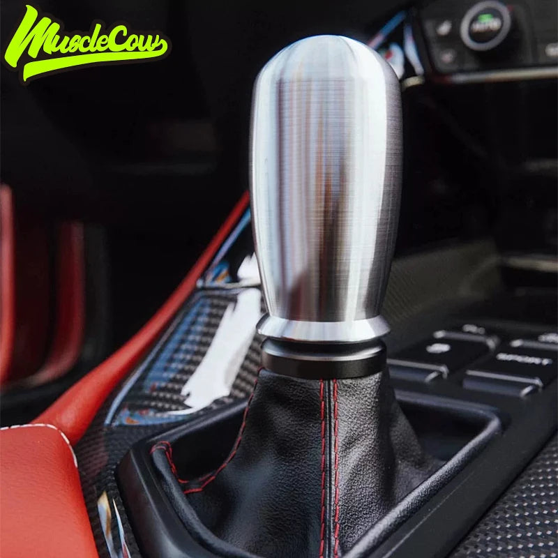 Universal JDM Style Aluminum Alloy Manual Gear Shift Knob Metal Shifter Handle