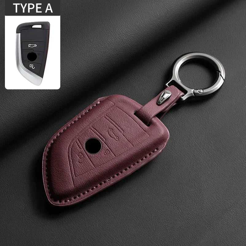 Smart Key Case Cover for BMW 1, 3, 5, 7 Series, X1, X3, X4, X5 & M Models
