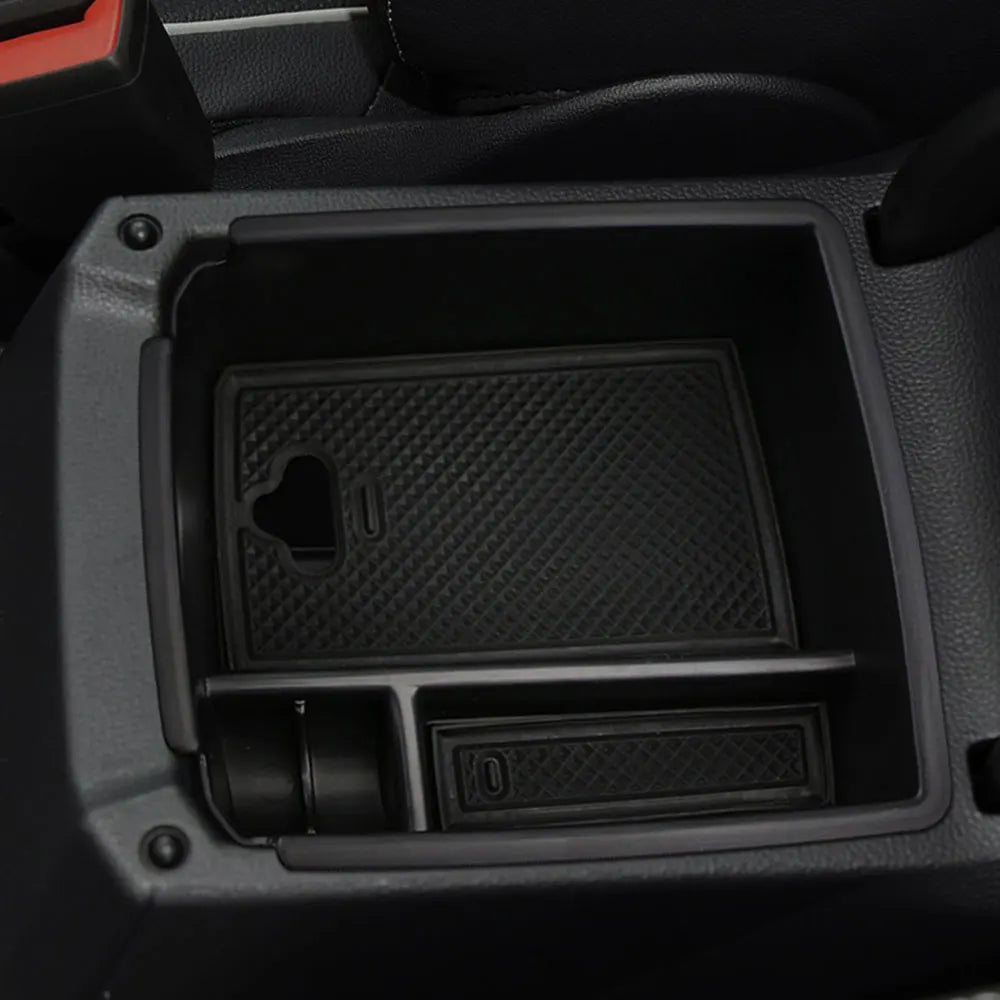 Center Console Armrest Storage Organizer Tray for Volkswagen VW Tiguan 2016–2023