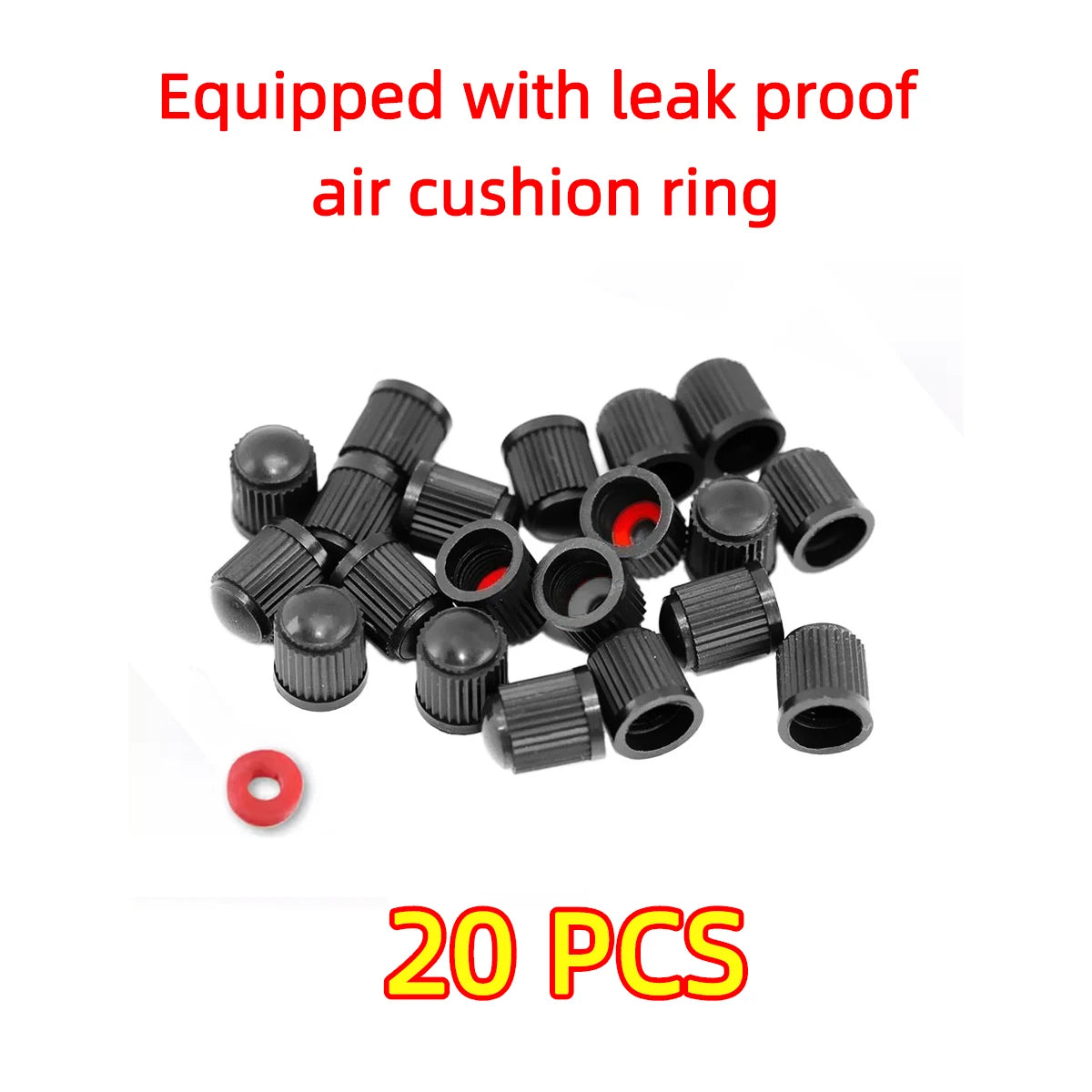 10/20/50/100Pcs Universal Tire Valve Stem Caps Dustproof Car Bike Motorcycle