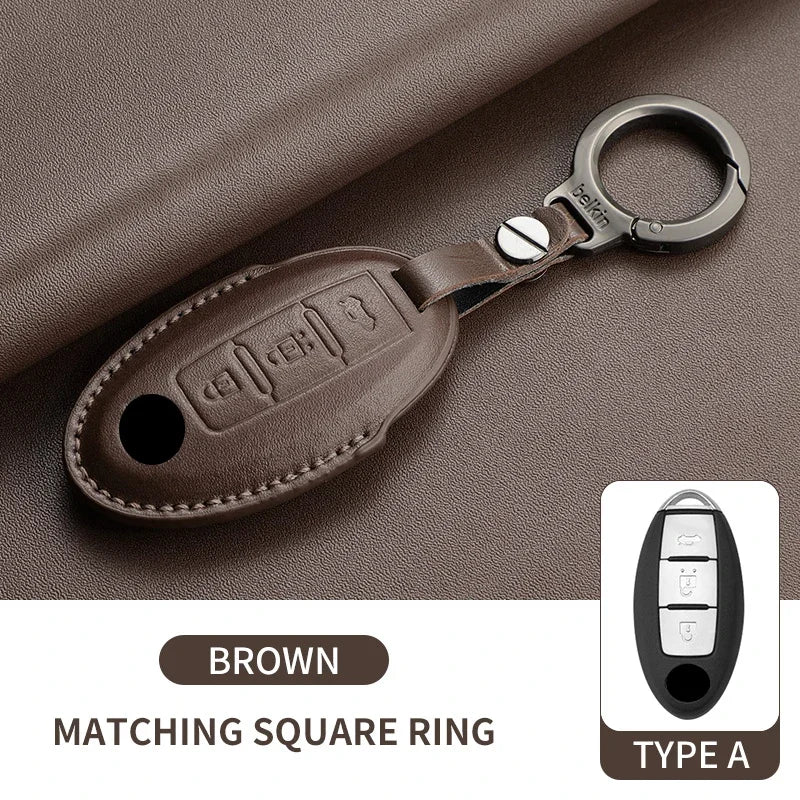 Smart Key Case Cover for Nissan Rogue X-Trail T31/T32 Qashqai J10/J11 Kicks