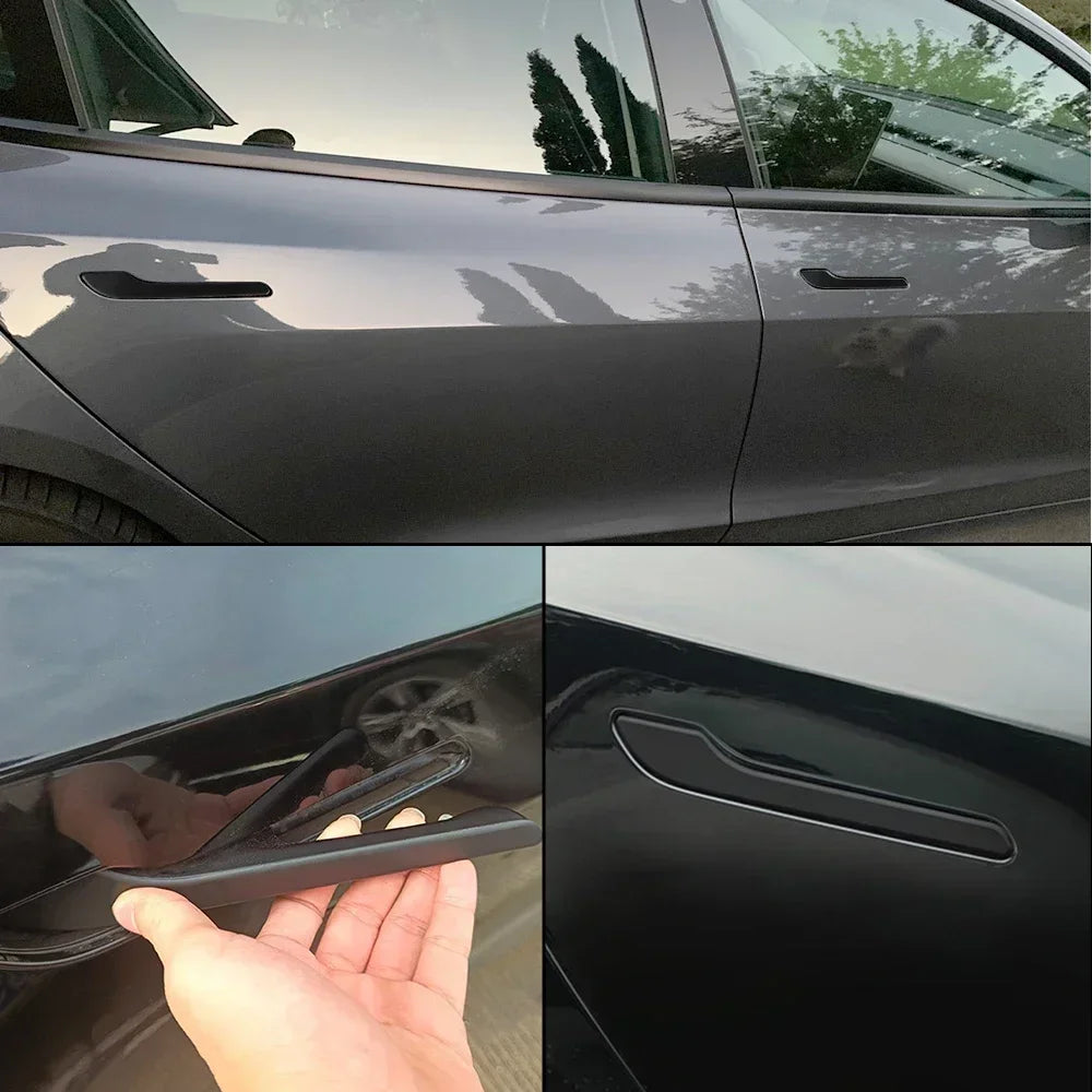 Tesla Model Y Juniper 2025 Door Handle Wrap Protector Anti-Scratch Sticker