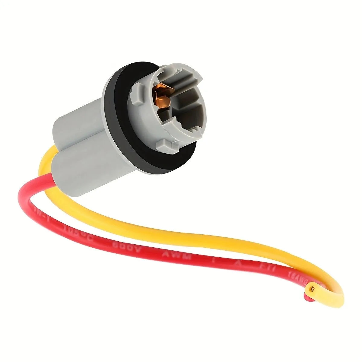 2PCS T10 194 168 Female Socket Pigtail Wire Connector Turn Signal Light Plug