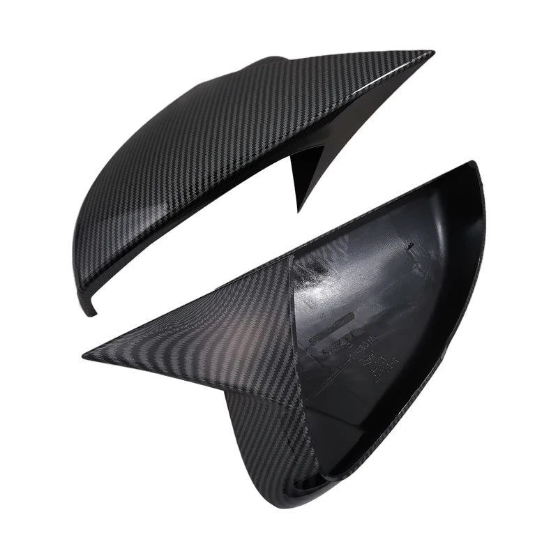 Side Mirror Cover Caps for Skoda Octavia Mk3 A7 2014–2019 & VW T-Roc 2017–2019