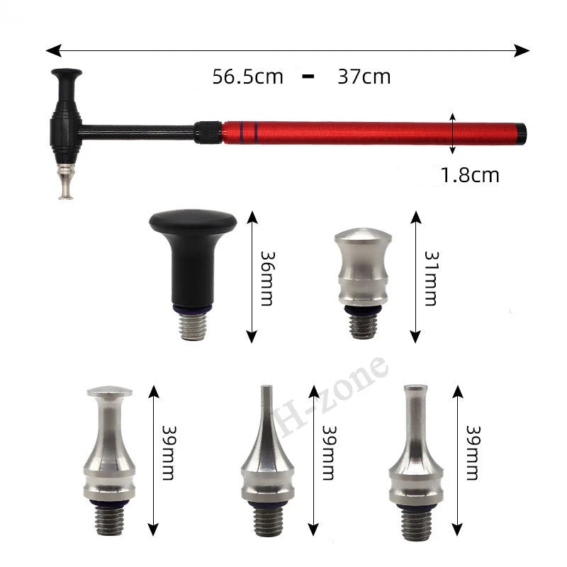 Car Dent Repair Hammer Sheet Metal Bodywork Shaping Leveling Adjustable Tool