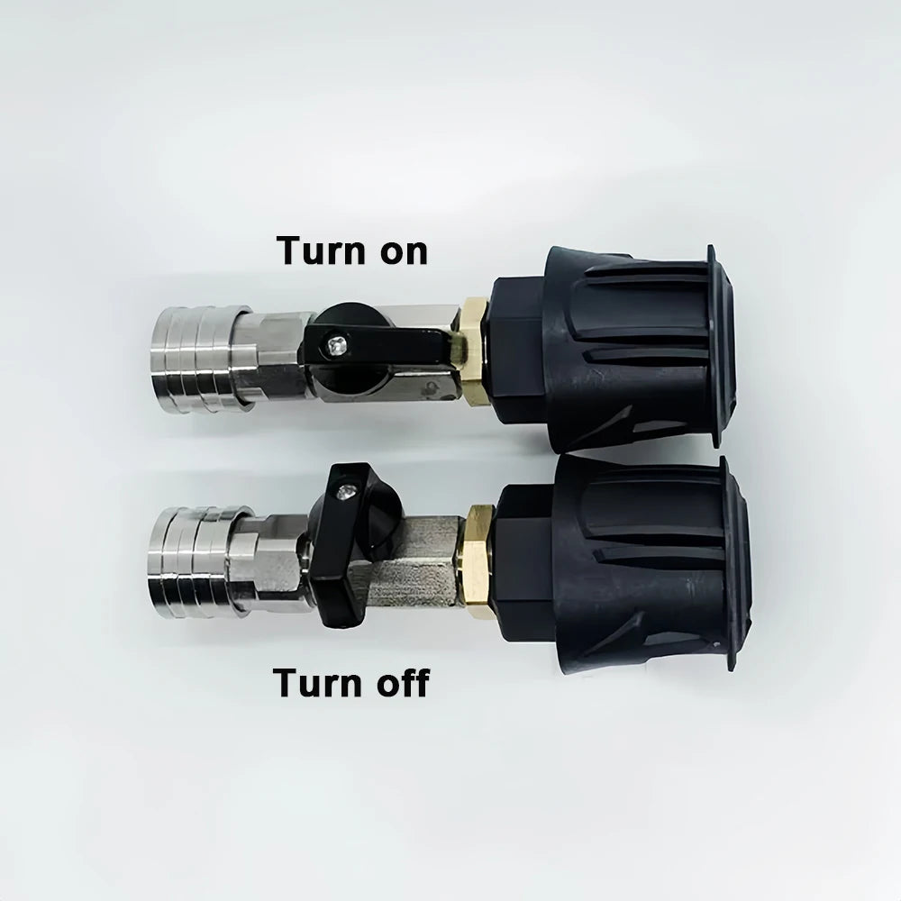 1/4" Stainless Steel Quick Release Ball Valve for Karcher K2-K7 Pressure Washer