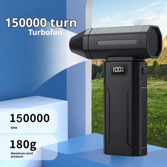 X8 Turbo Jet Fan Brushless Blower 150000RPM Cordless Air Duster Vacuum