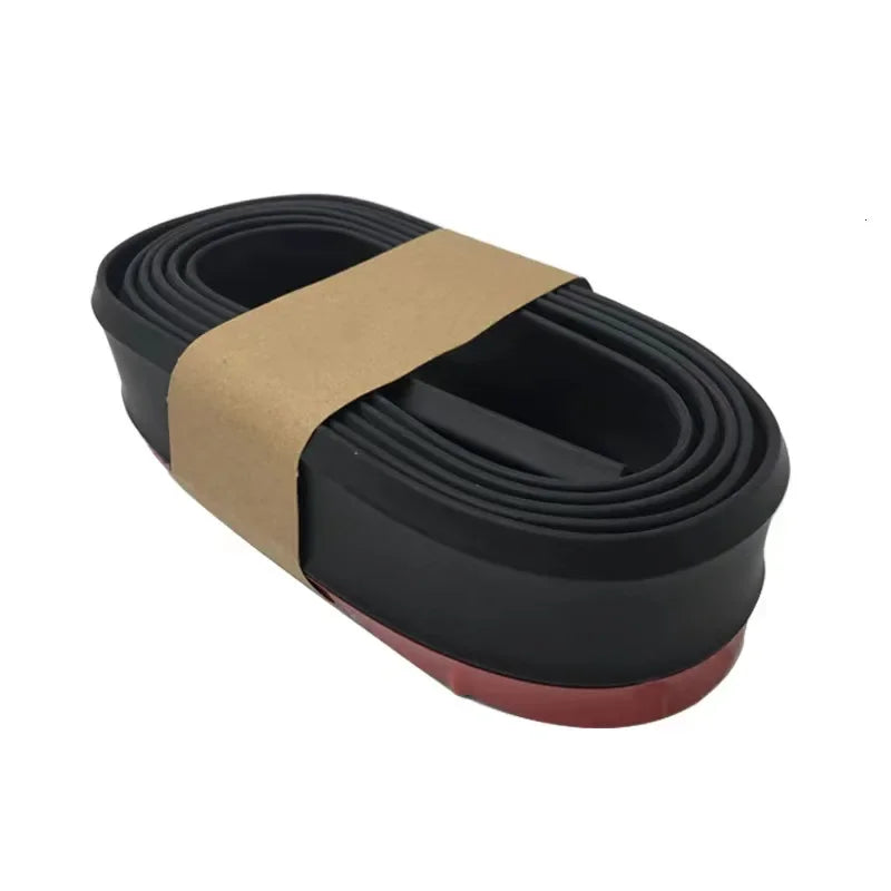 2.5M Universal Car Bumper Lip Rubber Front Splitter Protector Trim Strip