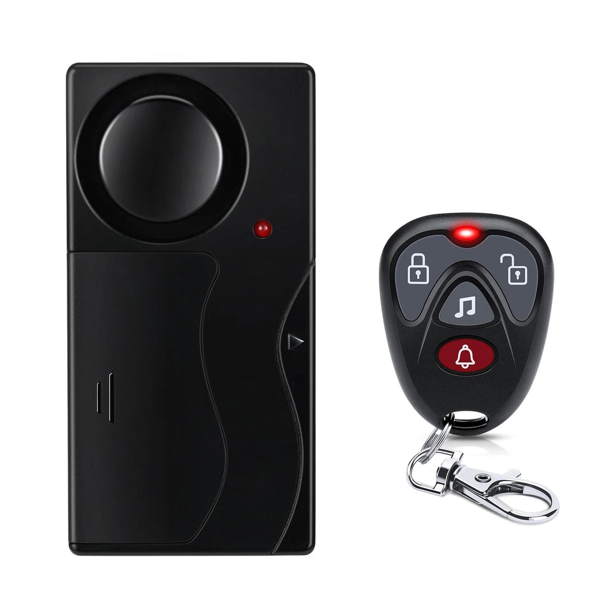 110dB Wireless Door Window Vibration Alarm Anti Theft Security Alarm Remote