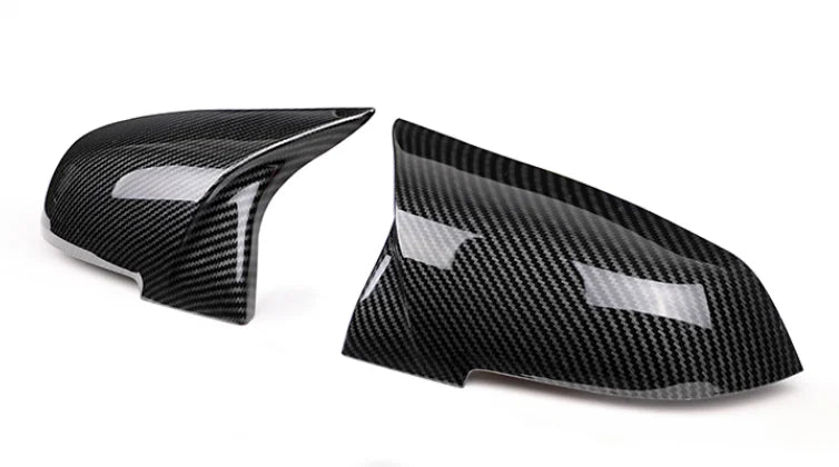 Gloss Black Side Mirror Cover Caps for BMW 1 2 3 4 Series F20 F30 F31 2014–2019
