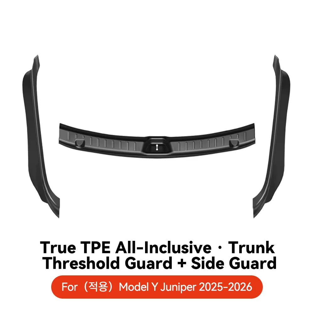 TPE Rear Trunk Sill Protector for Tesla Model Y Juniper 2026