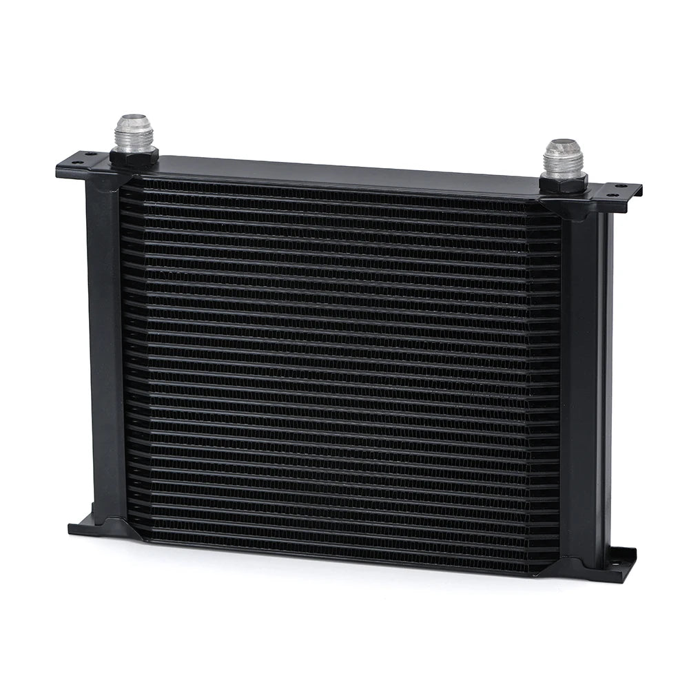 AN10 Aluminum Engine Oil Cooler 7-30 Row Universal Racing Radiator