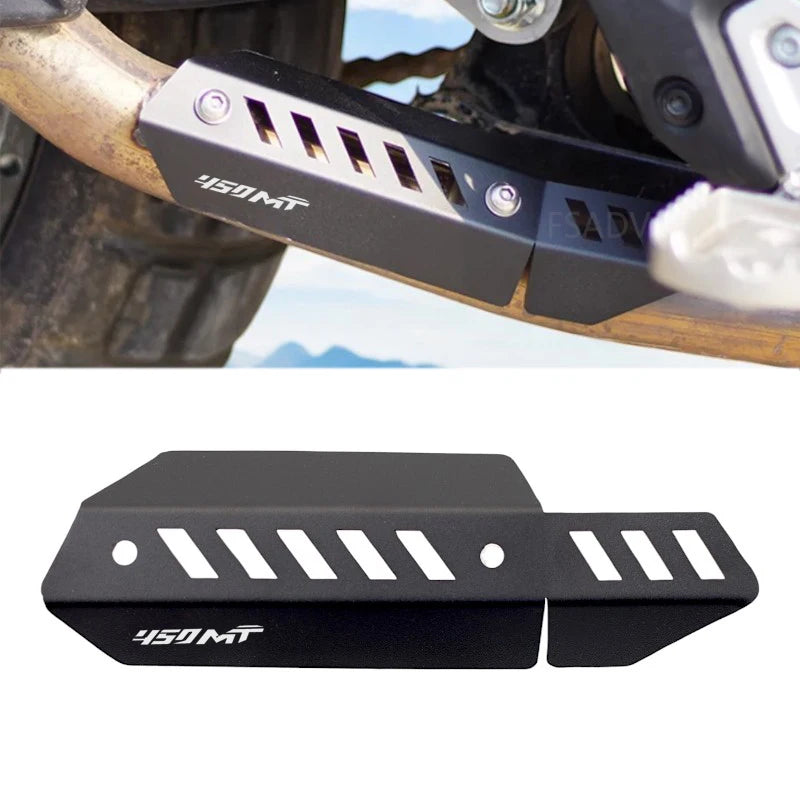 Exhaust Pipe Heat Shield Protector Guard Cover for CFMOTO 450MT 2024-2025