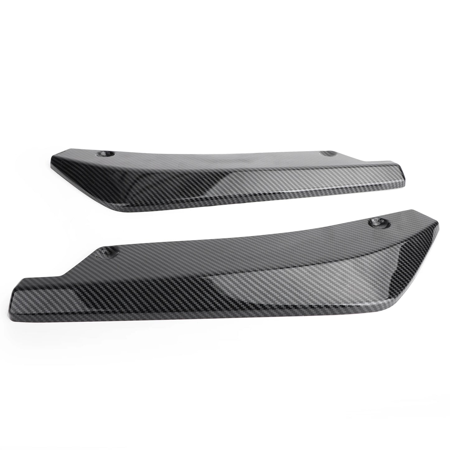 Rear Bumper Splitter Diffuser Canard Side Skirt Lip Protector for Subaru Impreza WRX