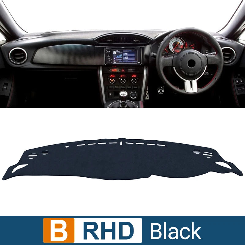Dashboard Cover Dash Mat for Toyota 86 GT86 FT86 & Scion FR-S 2012–2020