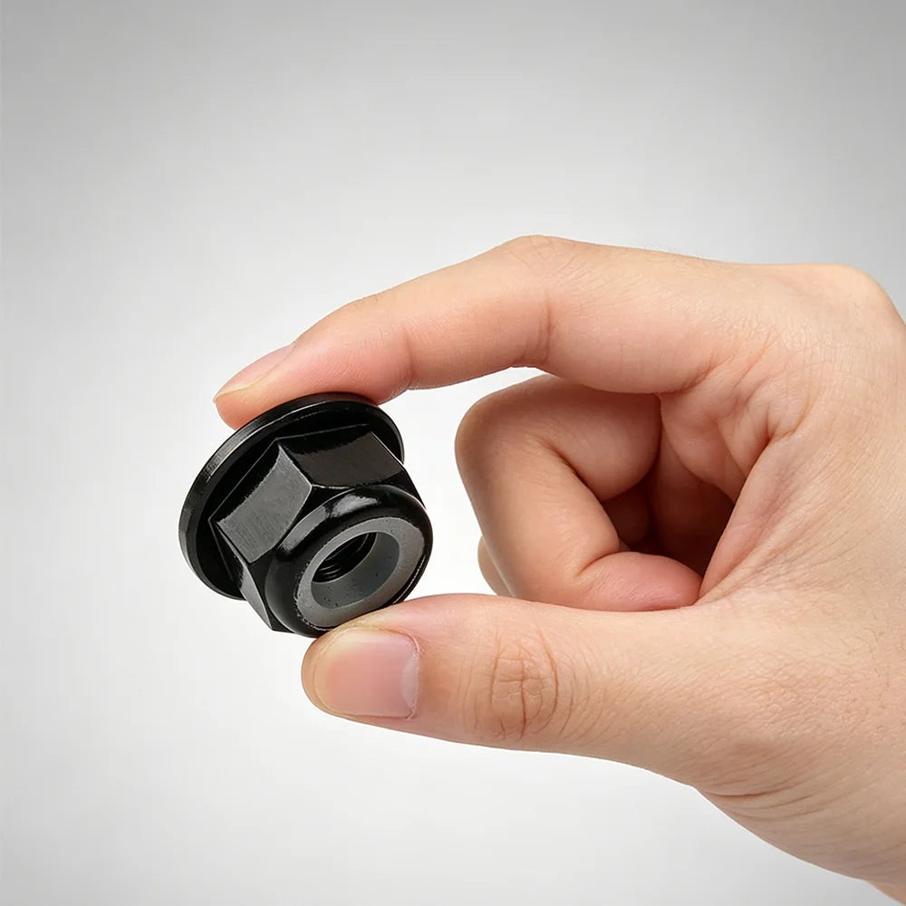 Aluminum Alloy Flange Nylon Lock Nuts M2-M8 Anodized RC FPV Drone Fasteners
