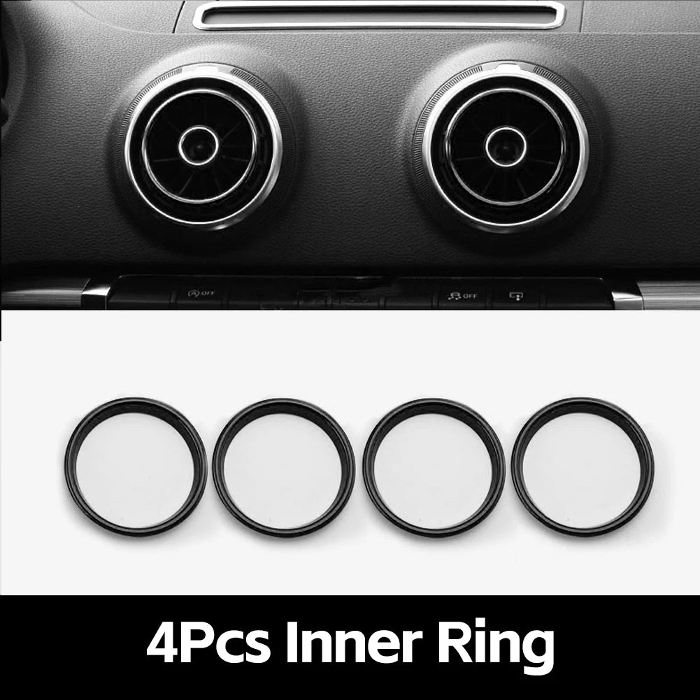 Air Vent Trim Ring Centre Console Cover for Audi A3 8V S3 2014-2019