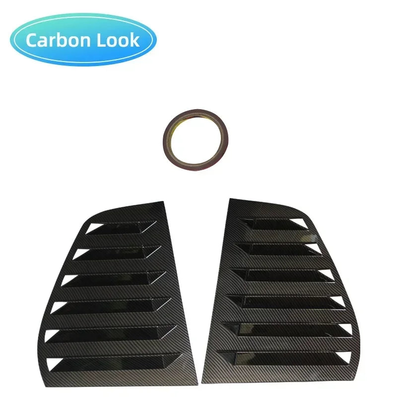 Rear Side Window Louver Spoiler for VW Golf MK5 MK6 MK7 MK7.5 2003–2020