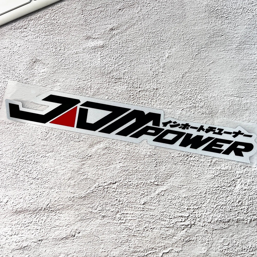 JDM HKS Fuji Mountain Reflective Car Sticker Decal Motorcycle Scooter Body Vinyl