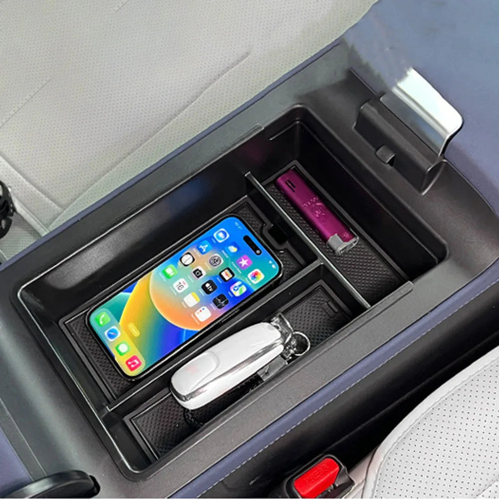 Car Armrest Storage Box Tray for Xpeng G6 Center Console Organizer