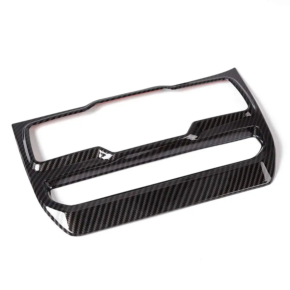 Carbon Fiber Style Window Switch Control Panel Trim for Jeep Wrangler 2018–2021