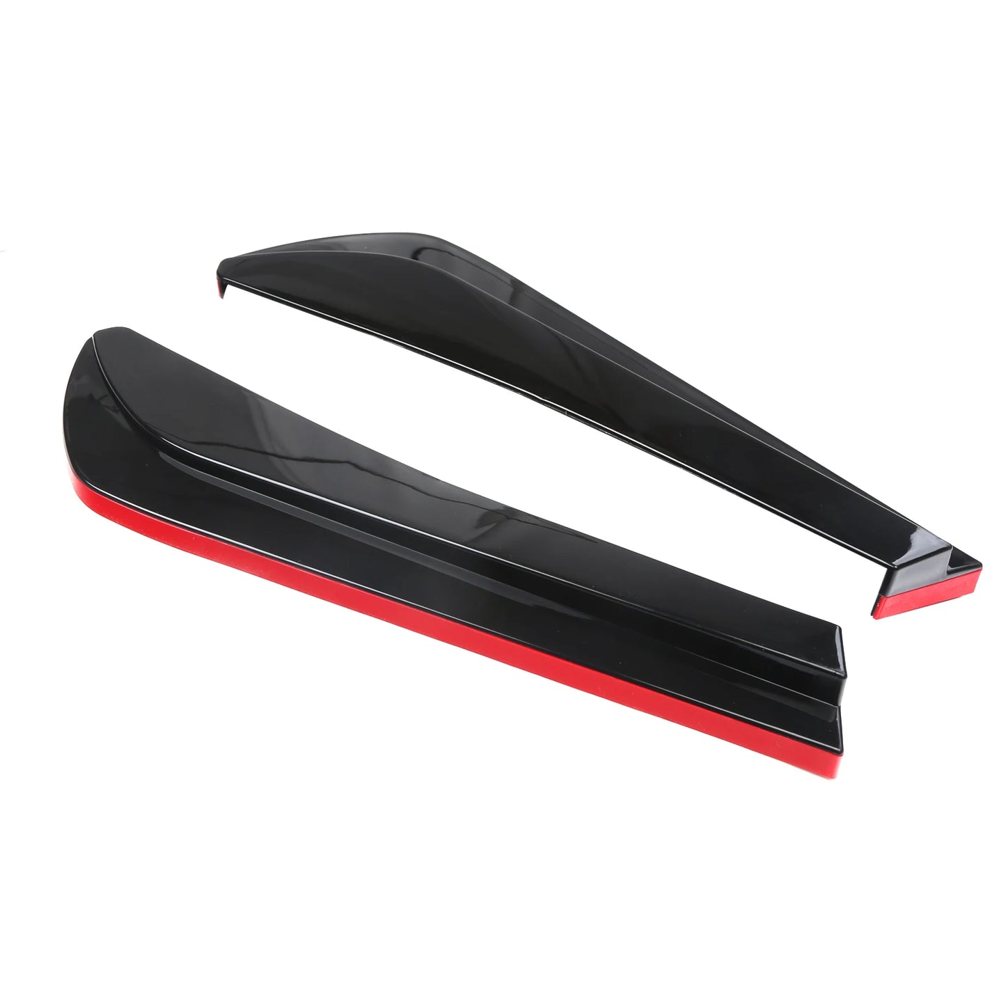 Universal Rear Bumper Splitter Diffuser Spoiler Canard Protector Body Styling