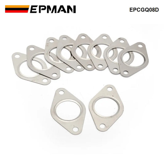 EPMAN 10PCS T304 Stainless Steel Gaskets 35mm 38mm External Wastegate EPCGQ08D