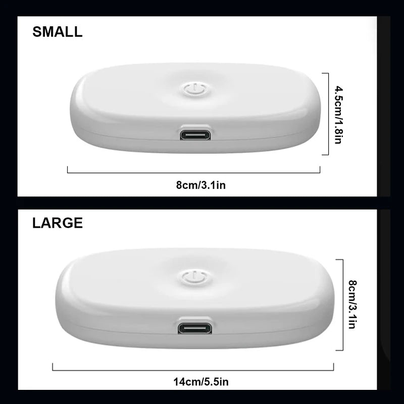BLALION Car LED Touch Light USB Rechargeable Magnetic Ceiling Reading Lamp