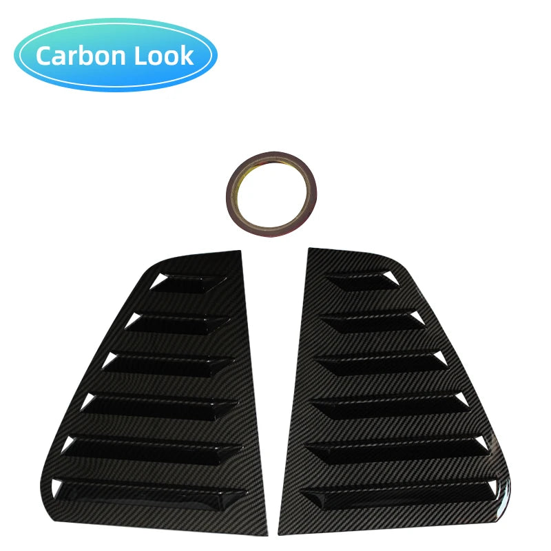 Rear Side Window Louver Spoiler for VW Golf MK5 MK6 MK7 MK7.5 2003–2020