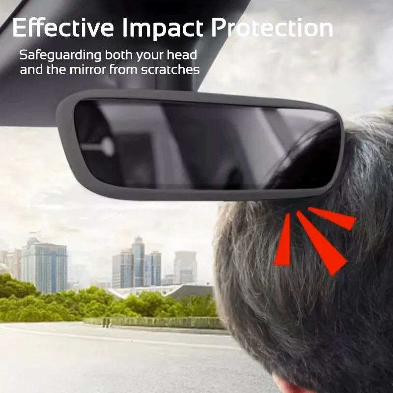 Silicone Rearview Mirror Frame Protector for Tesla Model 3 Y YL Highland Juniper