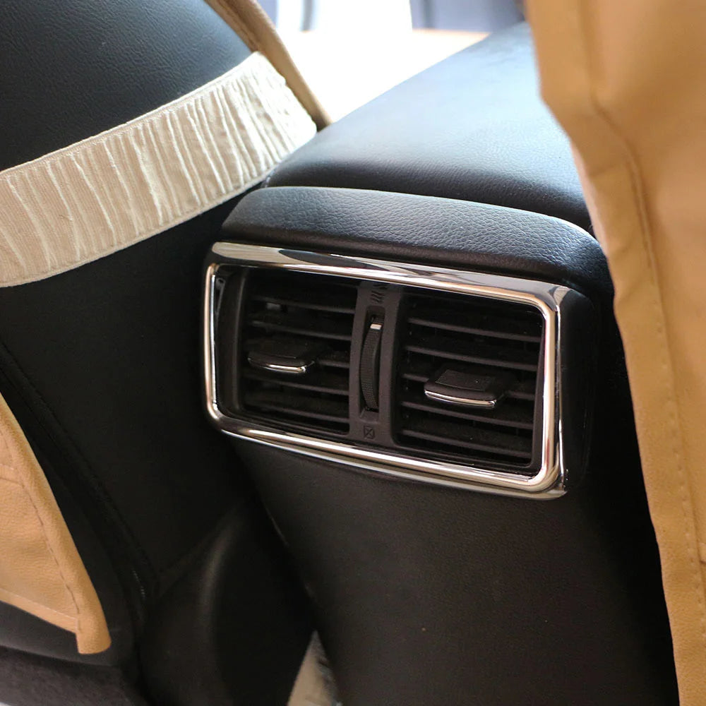 Rear AC Vent Trim Cover ABS Decoration for Nissan X-Trail T32 2014-2021