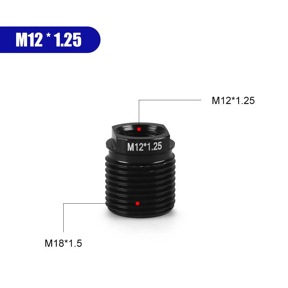 Aluminum Shift Knob Adapter M8 M10 M12 M14 Thread Converter Gear Stick