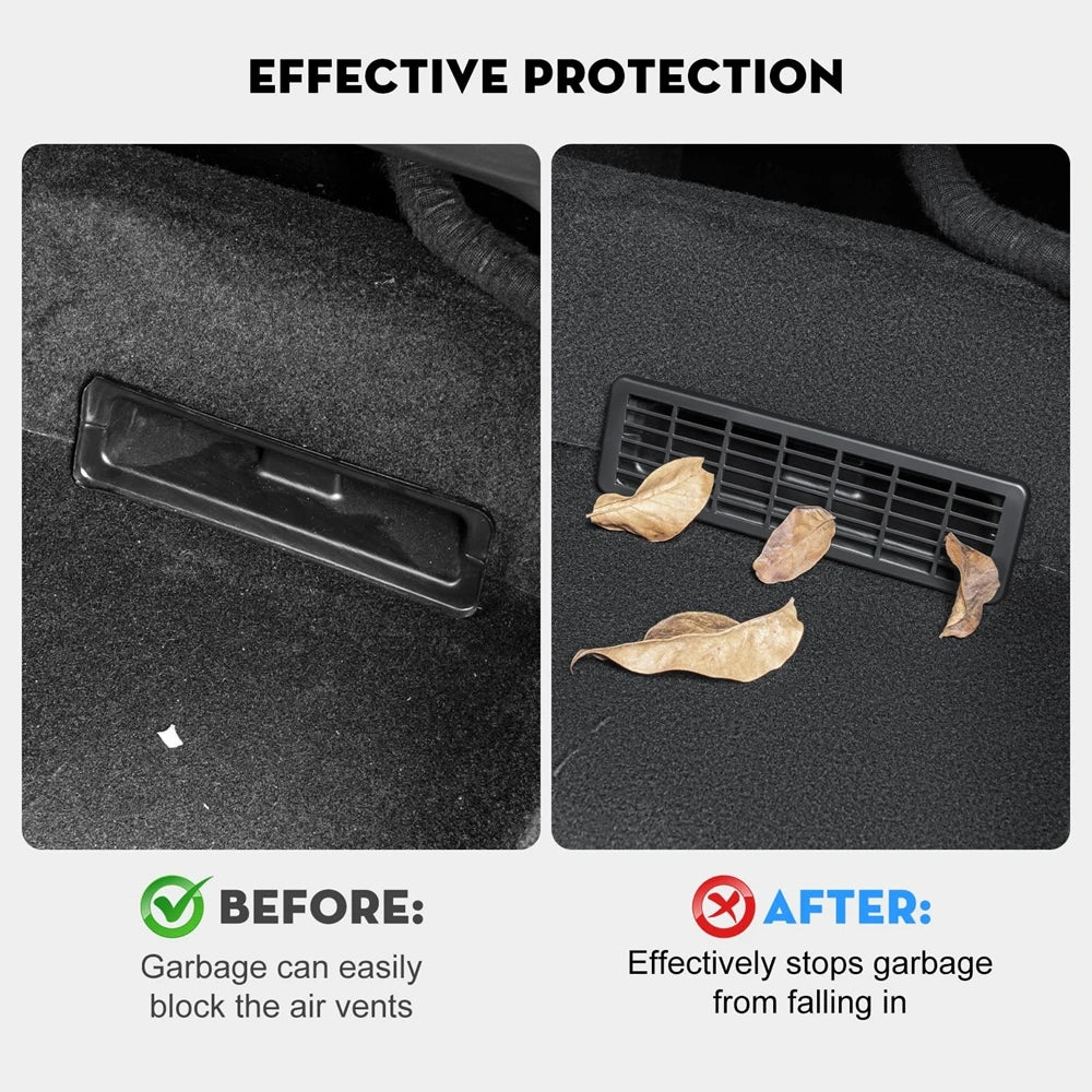 Rear Under Seat Air Vent Cover for Tesla Model 3/Y Model YL & Juniper 2025–2026