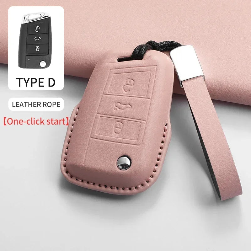 Smart Key Case Cover for Volkswagen Golf 7 MK7, Tiguan, Polo, Passat, Jetta