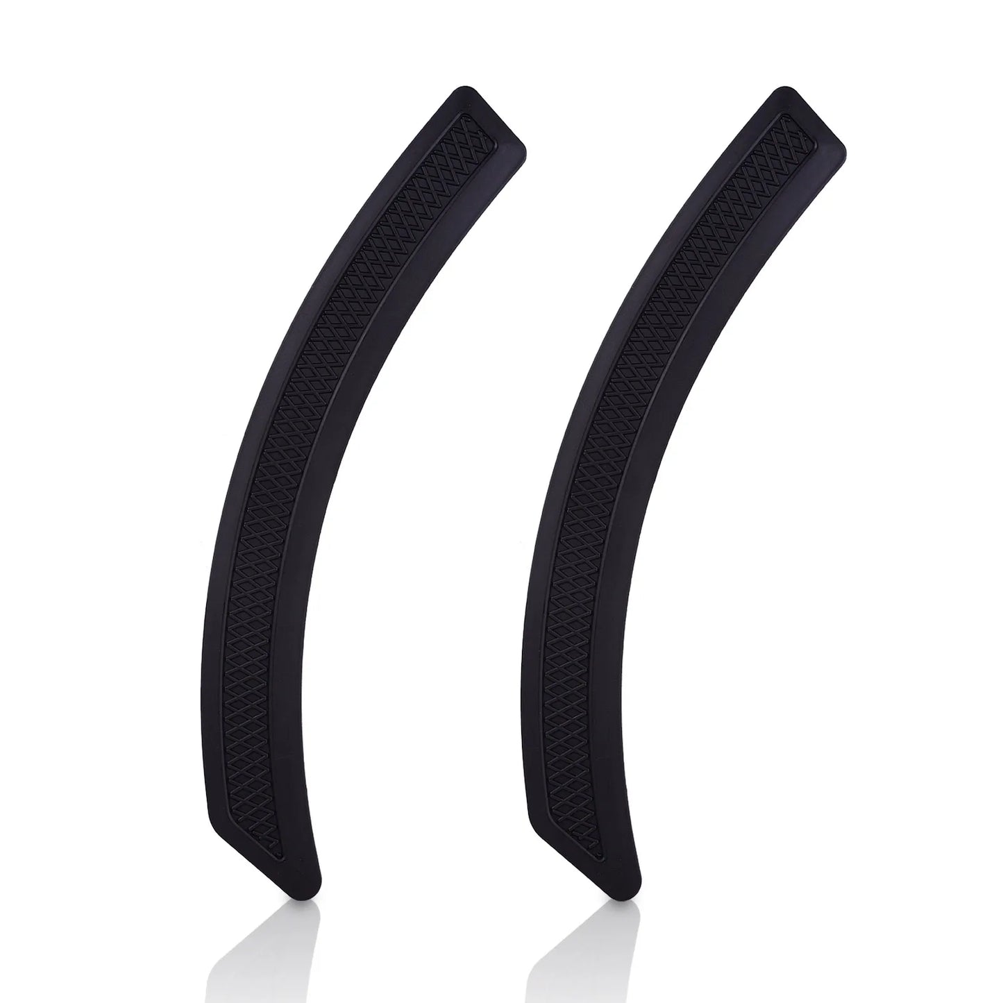 Matte Black Carbon Style Fender Vent Trim For Mitsubishi Lancer Ralliart 2008-2015