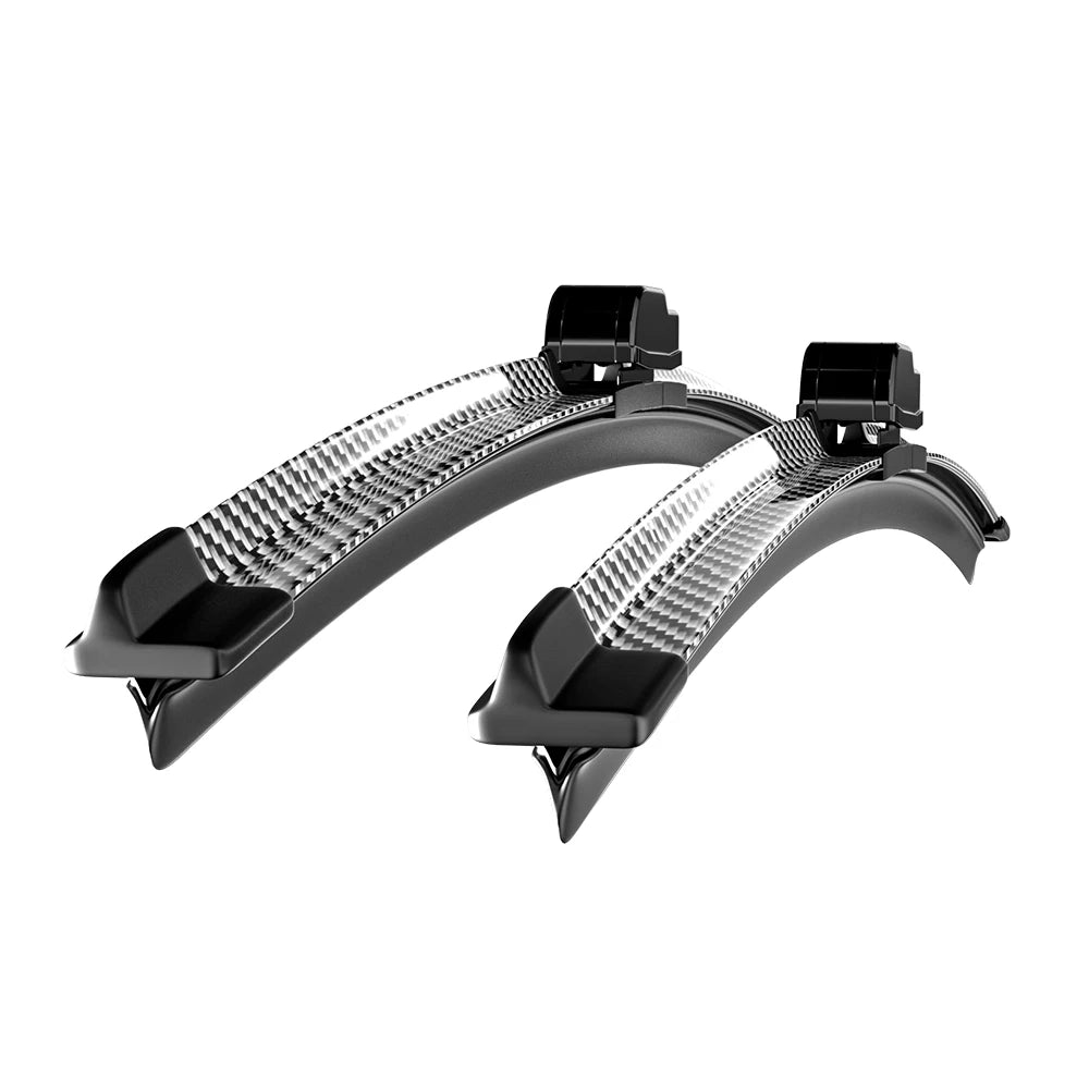 2PCS Carbon Fibre Front Windshield Wiper Blades for Mazda 3 Axela 2003–2023