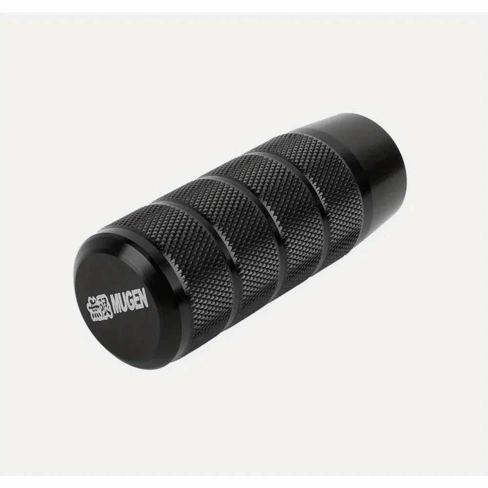 MUGEN Black Aluminum MT Racing Gear Shift Knob M8 M10 M12 Manual Shifter