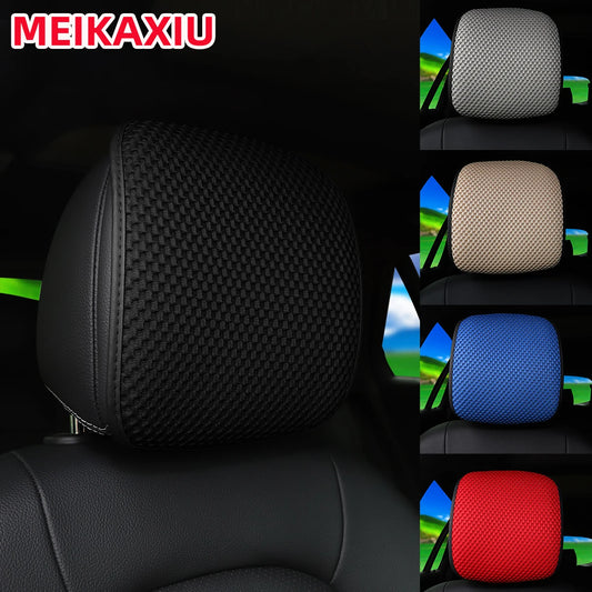 1PC Breathable Mesh Car Seat Cushion & Headrest Cover Universal Cooling Seat