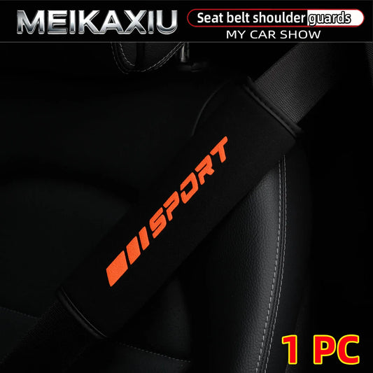 SPORT Foam Seat Belt Shoulder Pads Universal Car Safety Belt Covers