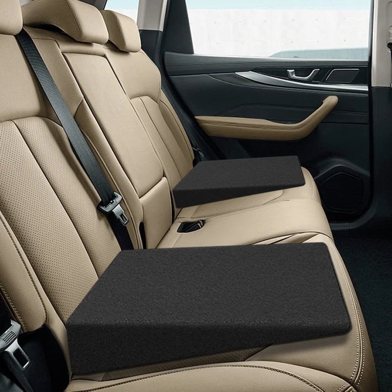 Car Seat Memory Foam Cushion Leveling Pad Height Booster Fatigue Relief