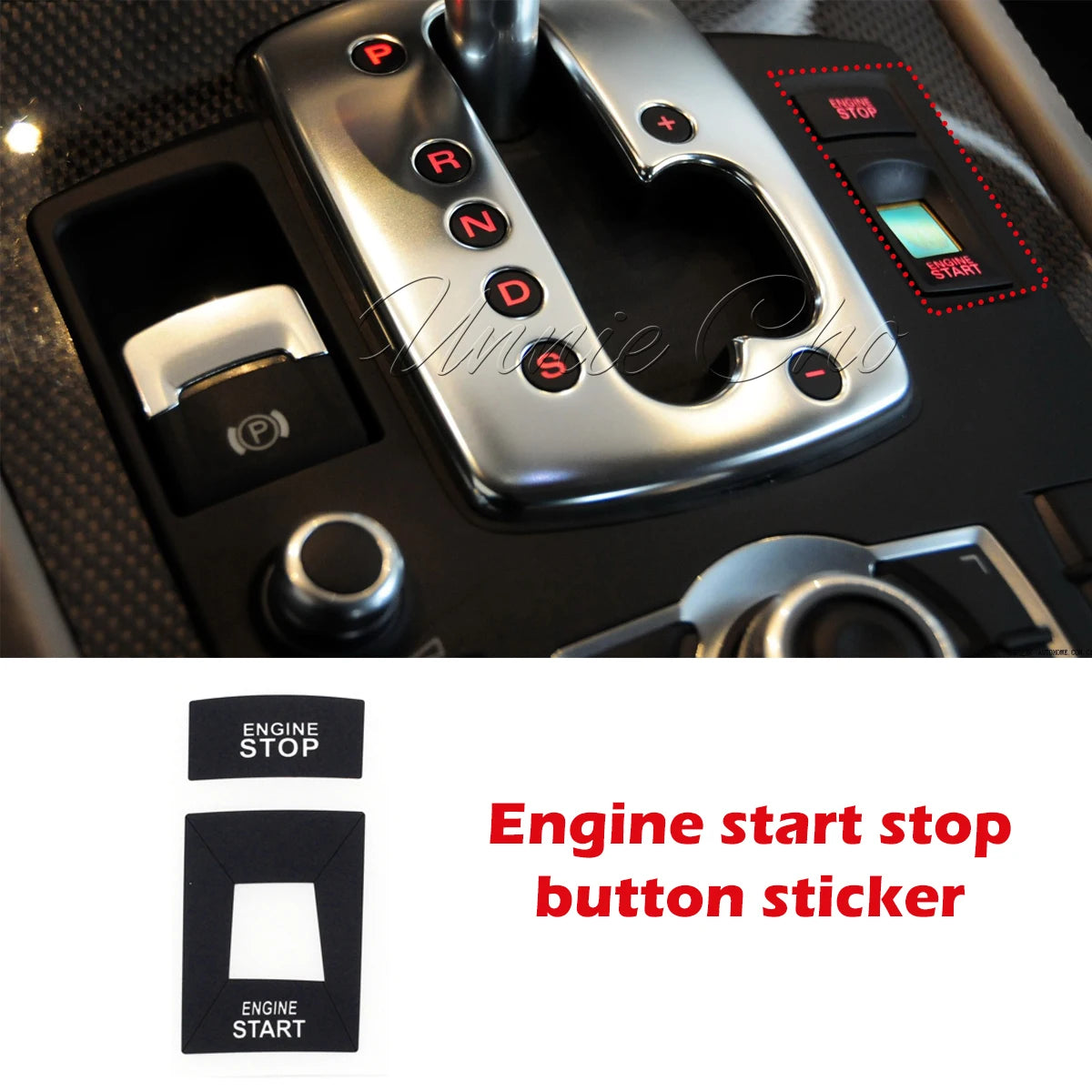 Button Repair Stickers for Audi A8 Dashboard Seat Adjustment Fuel & Trunk Switch