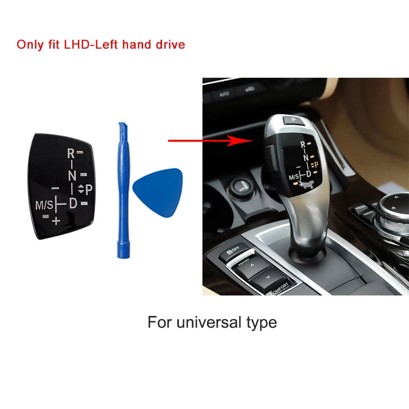 Gear Shift Knob Cover Trim Replacement for BMW F10 F11 F20 F22 F25 F30 F31